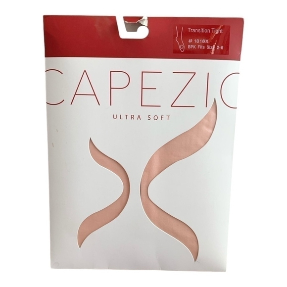 NIB Capezio Ultra Soft Transition Tight Ballet Tights Pantyhose Hosiery Legwear - Picture 2 of 3